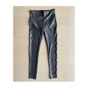 SPANX Faux Letter Leggings | Black